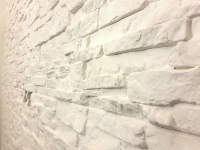 Archisio - Carlo Romanazzi - Progetto Parete in finto mattone facciavista