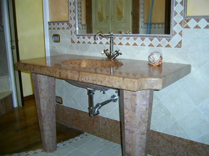 Archisio - Idealmarmo - Progetto Idealmarmo bagno