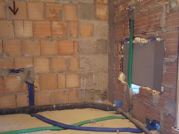 Archisio - Maca Impianti - Progetto Nuovo impianto per acqua sanitaria e posizionamento di due collettori per impianto a pavimento