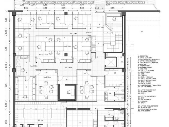 Archisio - Francesco Del Vecchio - Progetto Uffici t
