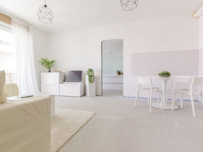 Archisio - Gilardi Interiors On Staging - Progetto Intervento di home staging destinato alla venditaquadrilocale al grezzo libero da cose e persone