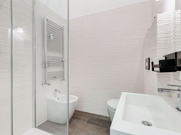 Archisio - Roma Patrizio - Progetto Progettazione zona giorno mq175 roma appio latino 2018