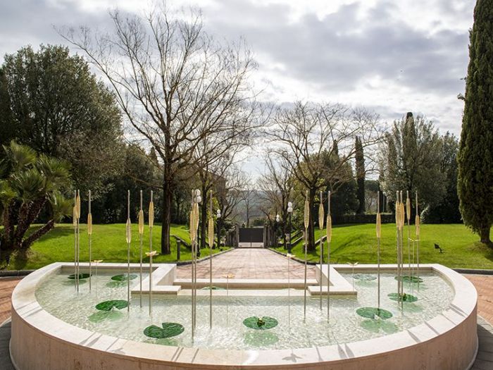 Archisio - Forme Dacqua - Progetto Gold flowers - villa privata italia