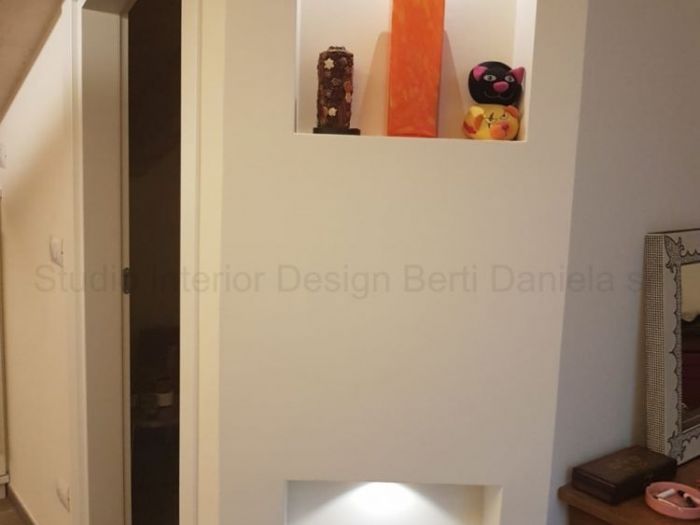 Archisio - Studio Interior Design Berti Daniela srl - Progetto Arredamento villa con mansarda a bologna