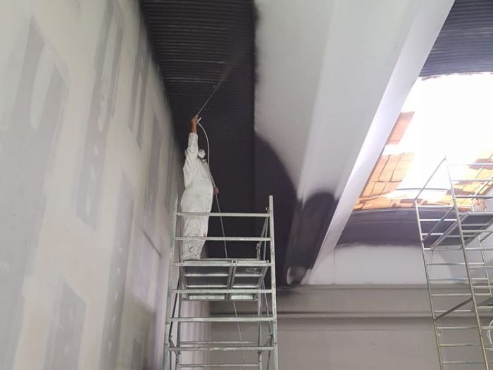 Archisio - Stil Pitture Di Gorgoglione Salvatore - Progetto Ripristino scuri in legno e tinteggiatura capannone