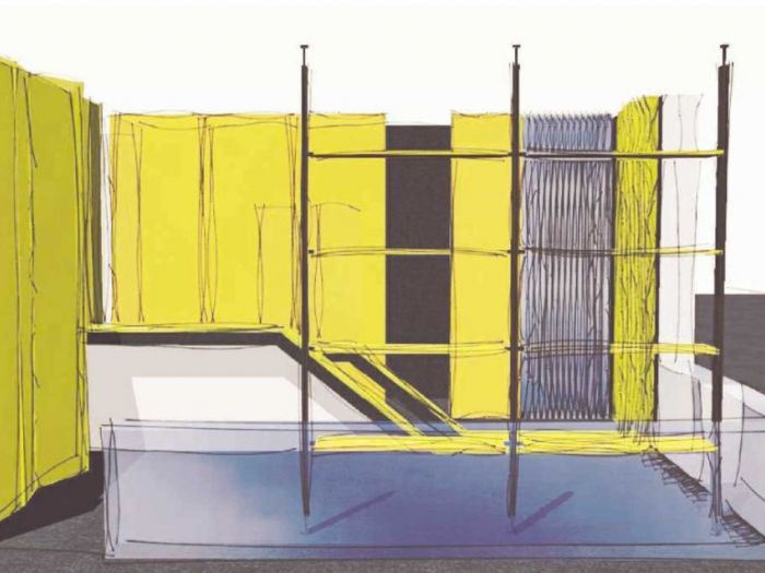 Archisio - Studiocasu Architettura Urbanistica Design - Progetto Showroom vetricom