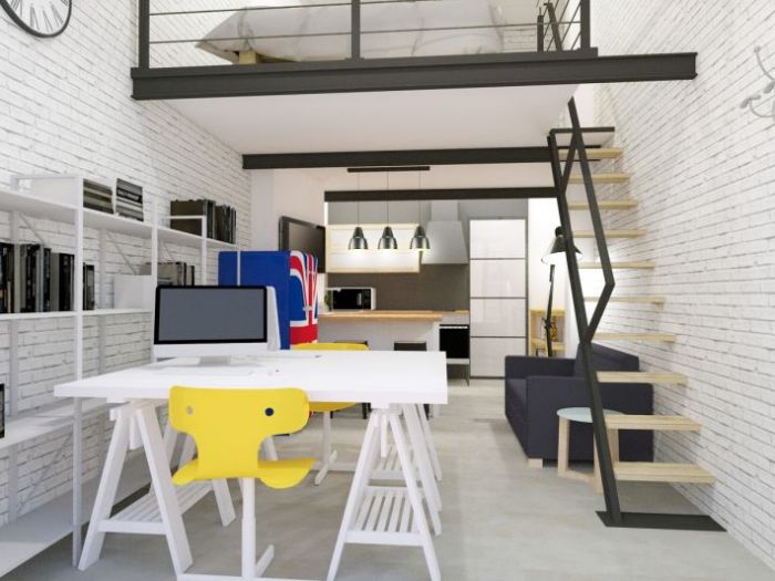 Archisio - Giuseppe Armanni - Progetto Studio loft