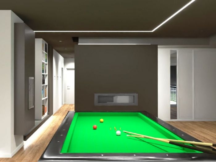 Archisio - Bellomontepensabene - Progetto Progetto tridimensionale di un appartamento di circa mq 20000