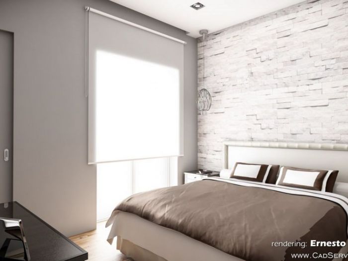 Archisio - Cad Service Di Ernesto Di Gregorio - Progetto Rendering e tour virtuale 3d ristrutturazione appartamento vallo della lucania sa