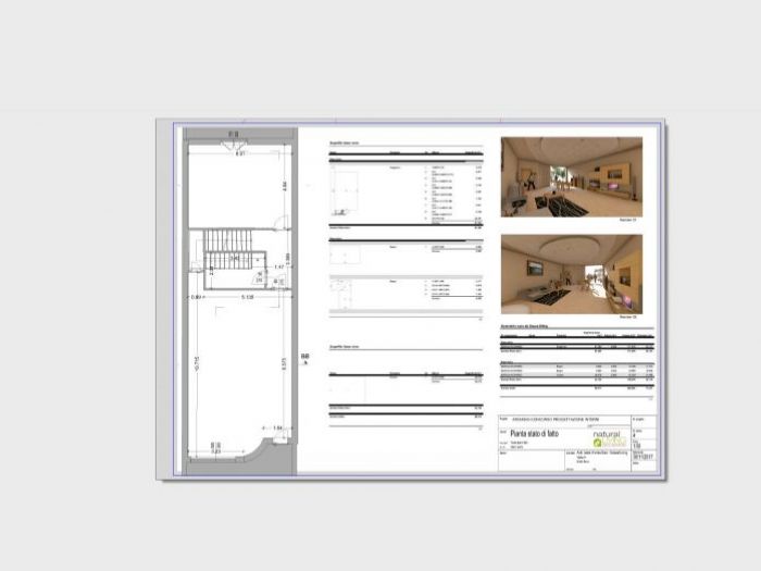 Archisio - Andrea Sorci Natural Living - Progetto Ipotesi di ristrutturazione villa a roma