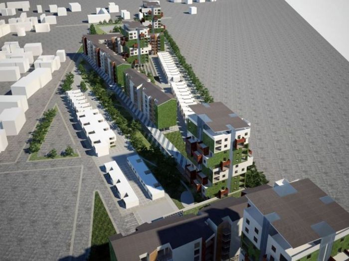 Archisio - Studio Campitiello Architetto - Progetto Concorso internazionale di progettazione di housing sociale milano figino