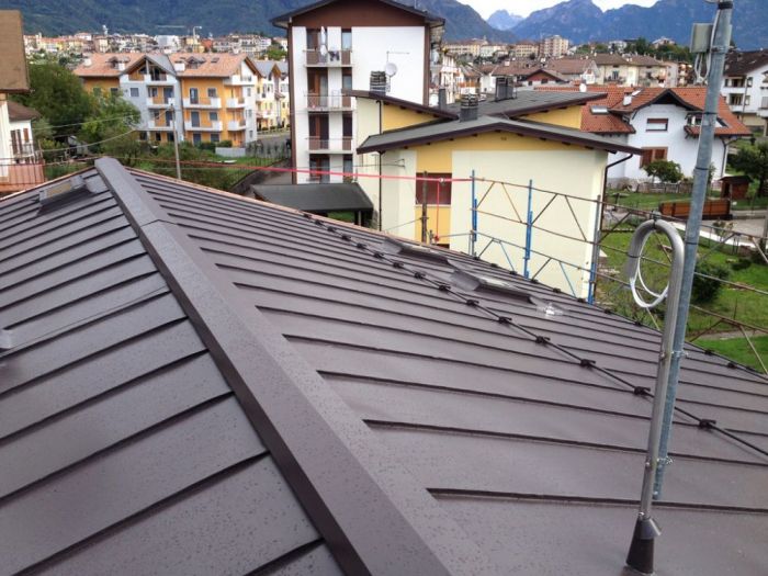 Archisio - Edilcasa Snc - Progetto Realizzazione di isolamento e manto di copertura in lamiera in localit borgo piave