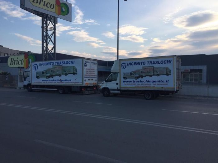 Archisio - Traslochi Ingenito - Progetto I nostri mezzi