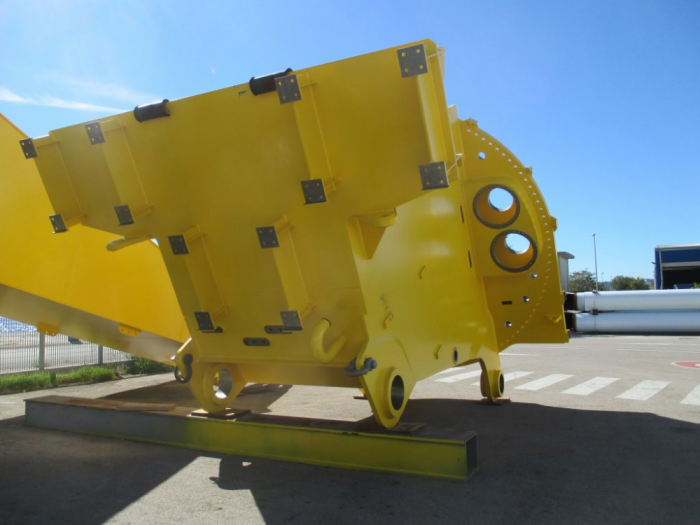 Archisio - Aluminas Railing Stairs - Progetto Costruzione di gru