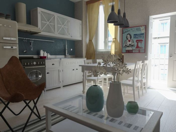 Archisio - Red Architecture - Progetto Progetto di ristrutturazione di un trilocale