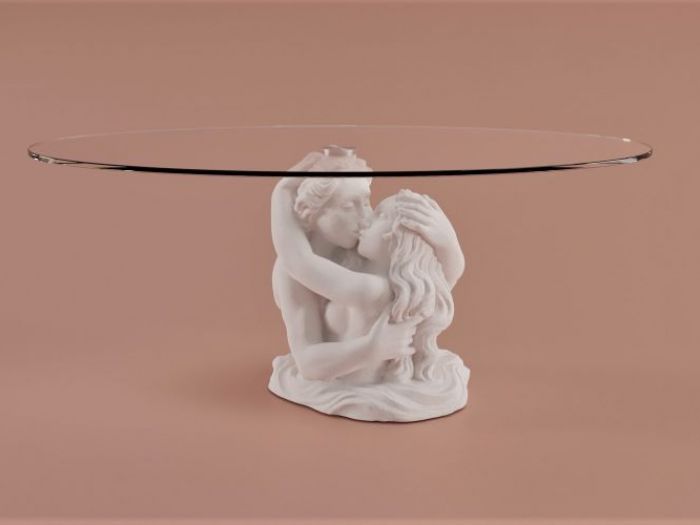 Archisio - Dablec Di Tiziano Moletta - Progetto Tavolino da salotto classico ruby