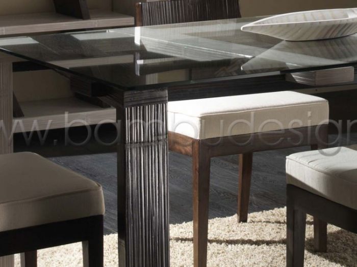Archisio - Bambu Design - Progetto Tavoli basi tavolo sedie poltroncine