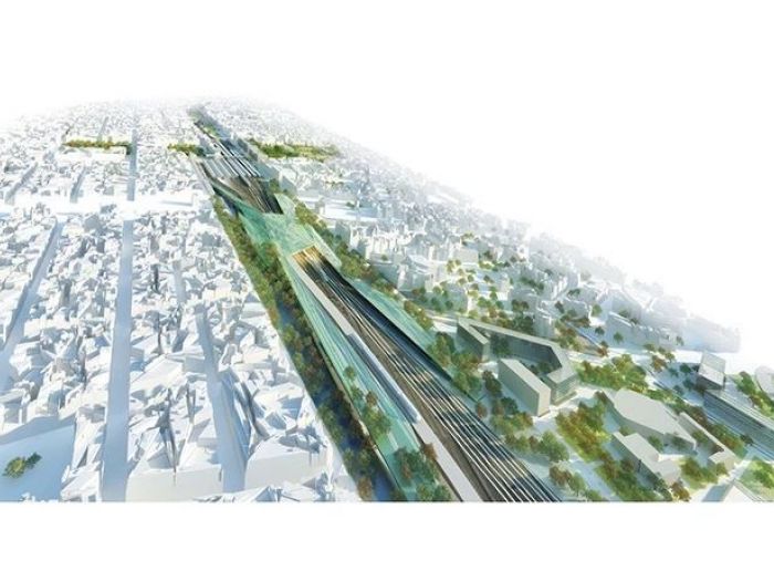 Archisio - Studio Bugna - Progetto Concorso bari centrale 2classificato