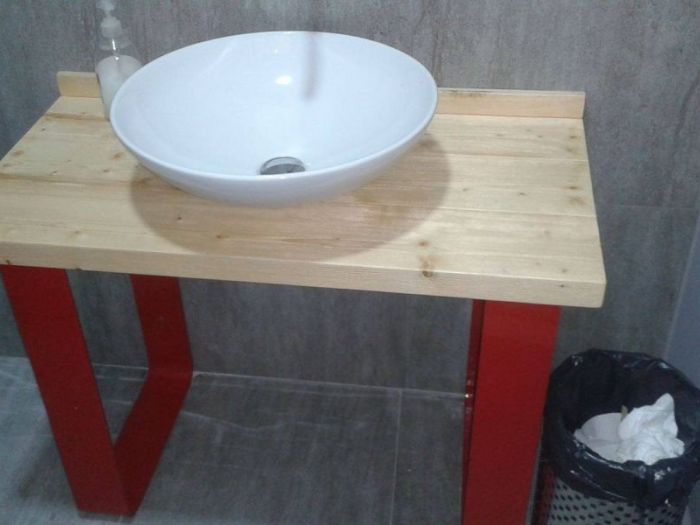 Archisio - Falegnameria Salvioli - Progetto Lavandino