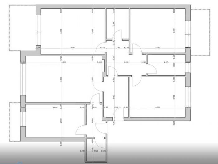 Archisio - Studio Ferretti - Progetto Appartamento rinnovato via isonzo