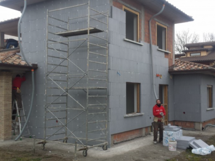 Archisio - Mada Tinteggiature-cartongesso-isolamenti - Progetto Rivestimento a cappotto-coibentazioni-controsoffitti-tinteggiature-posa carta da parati