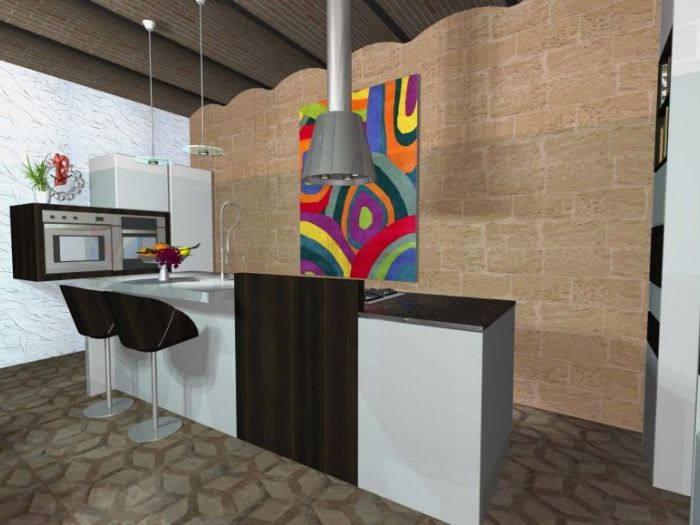 Archisio - Vito De Stefano - Progetto Progetto cucina living