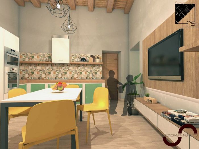 Archisio - Eleonora Spina - Progetto Ristrutturazione di un appartamento in ortigia