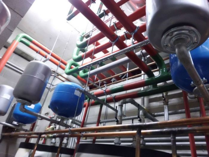 Archisio - Idraulica Idroterm - Progetto Impianto per palestra