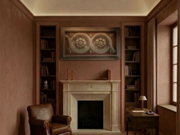 Archisio - Alessandra Arrigoni - Progetto Pannello decorativo motivi classici