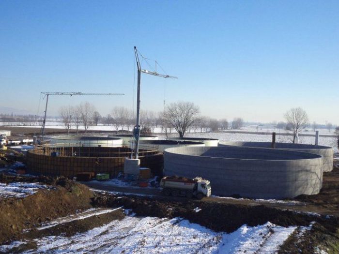 Archisio - Iceb Flli Peveroni srl - Progetto Vasche stoccaggio