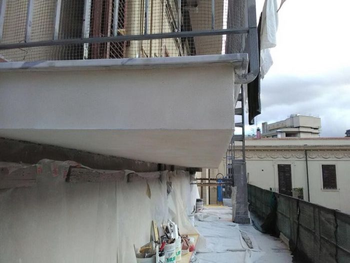 Archisio - Impresa Edile Riccobono - Progetto Ristrutturazione balcone