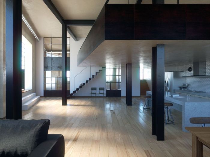 Archisio - Andrea Passeri - Progetto Loft in london