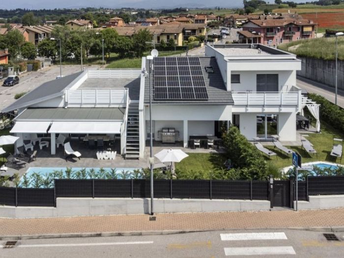 Archisio - Marlegno - Progetto Villa in legno valeggio