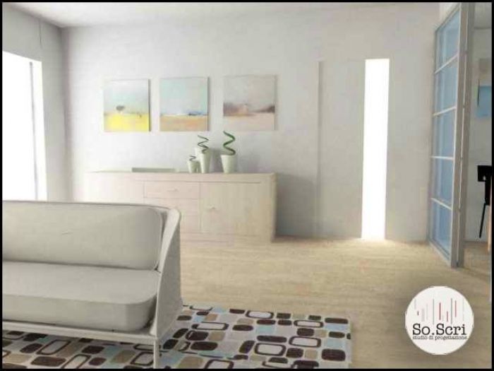 Archisio - Sofia Scripilliti - Progetto Ristrutturazione di un appartamento al torrino