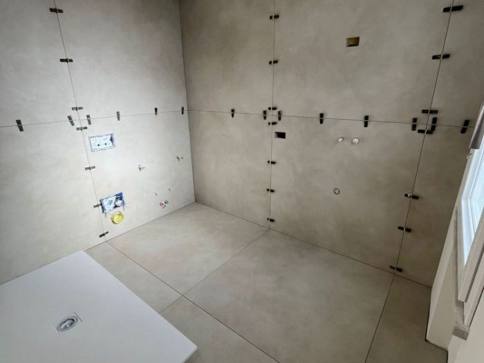 Archisio - Fmd Ristrutturazioni Di Delogu Fabrizio - Progetto Rivestimento e pavinto bagno