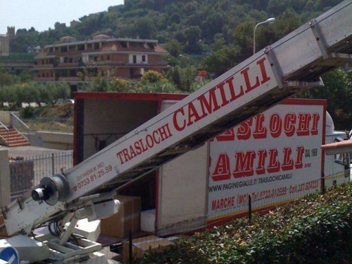 Archisio - Traslochi Camilli - Progetto Scale aeree