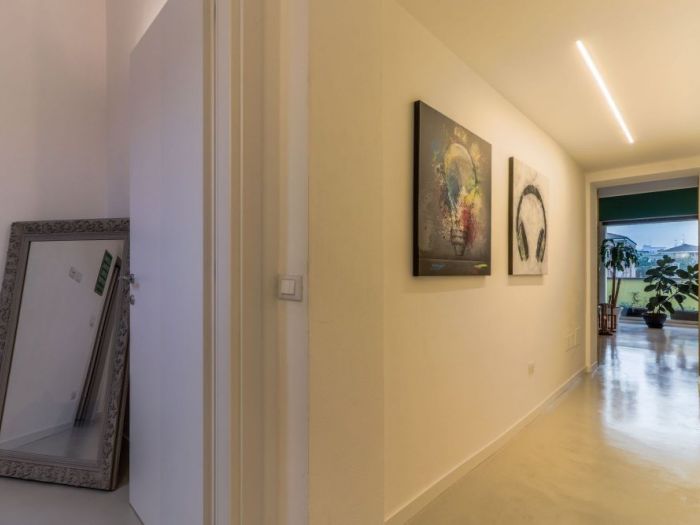 Archisio - Marina Ghedini - Progetto Home staging in attico moderno abitato