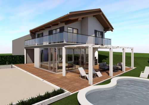 Archisio - Dbiostudio - Progetto Ristrutturazione totale da fienile a residenza