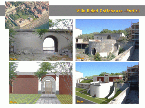 Archisio - Ciro Cozzolino - Progetto Restauro villa bideri