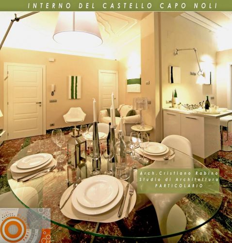 Archisio - Cristiano Rabino - Progetto Appartamento verde castello capo noli