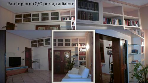 Archisio - Francesco Federici - Progetto Parete giorno co porta e radiatore