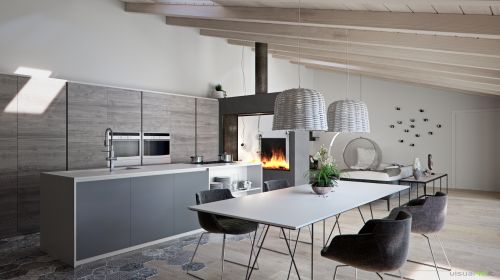 Archisio - Visual4d - Progetto Residenziale - interno