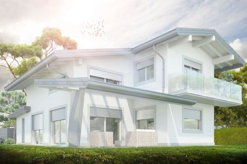 Archisio - Cesare Rossi - Progetto Villa bioarchitettura mi