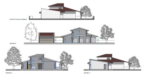 Archisio - Studio Tecnico Vittorio Valpondi - Progetto Progetto di villa in campagna a suzzara