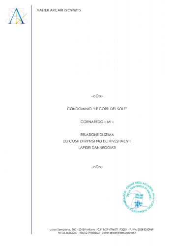 Archisio - Valter Arcari - Progetto Stime e perizie