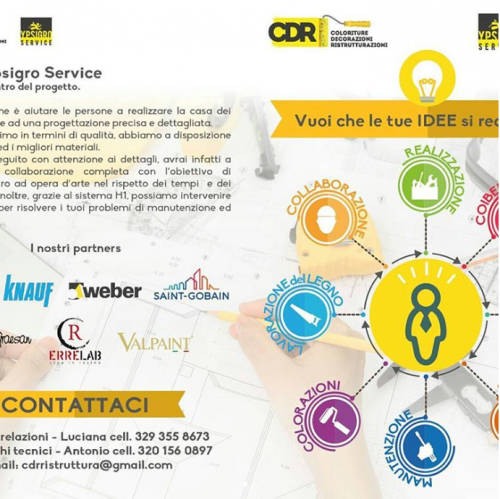 Archisio - Cdr Coloriture Decorazioni Ristrutturazioni - Progetto Cdr coloriture decorazioni ristrutturazioni