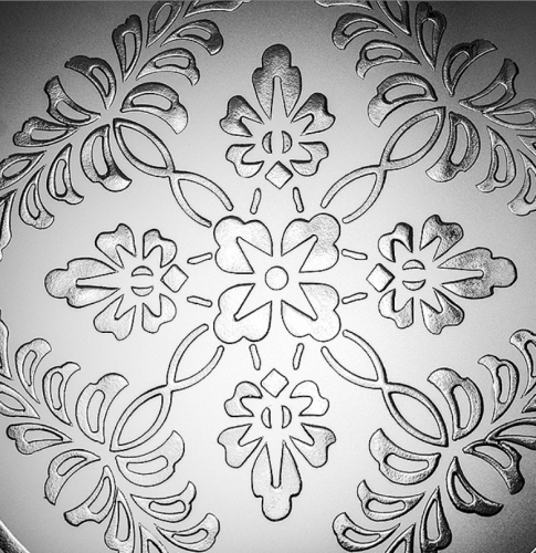 Archisio - Tecnart - Progetto Particolare vetro di sicurezza scolpito e lucidato