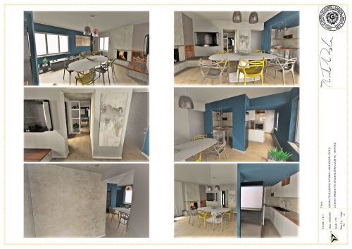 Archisio - Riccardo La Barba - Progetto Ristrutturazione appartamento