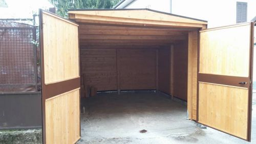 Archisio - Cereda Legnami - Progetto Carport in legno su misura