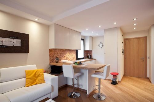 Archisio - La Bottega Del Legno - Progetto Appartamento in abete - stile moderno